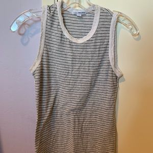 JAMES PERSE Striped Tank Top Siz 0/XS/S